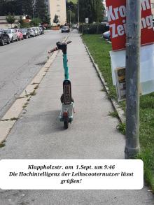 LEIHSCOOTER, PLAGE OHNE ENDE