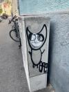 AW: Vandalismus „efe“ Sachbeschädigung eines Denkmals