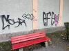 AW: Vandalismus „efe“ Sachbeschädigung eines Denkmals