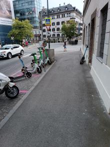 Ist es sinnvoll E-Scooter zu fotografieren?