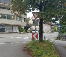 Einmündung Dr. Griß-Straße / Ringstraße - Zusatztafel