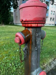 Hydrant undicht und rostet