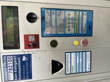 Parkautomat Schwarzwaldstr. Defekt